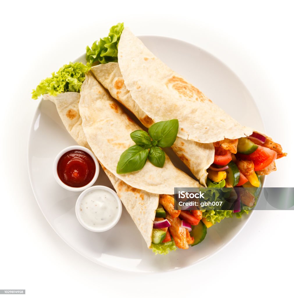 TAVUK MANTARLI WRAP DÜRÜM (TORTİLLA EKMEĞİNE)